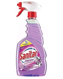 FÜRDŐSZOBAI TISZTÍTÓ, SANITAR FRESH, ACTIVE SPRAY 650 ML , LEVENDULA
