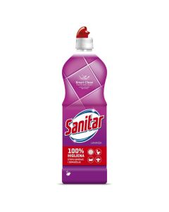 FÜRDŐSZOBAI TISZTÍTÓ, SANITAR , 750 ML , LEVENDULA
