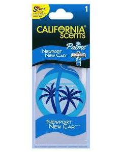 ILLATOSÍTÓ LAPKA, CALIFORNIA SCENTS, NEWPORT NEW CAR 7G