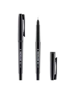 TŰFILC JUNIOR MICROLINE, DOKUMENT, 0,1 MM, FEKETE