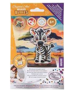 JÁTÉK GYÉMÁNTSZEMES KIRAKÓ, ZEBRA