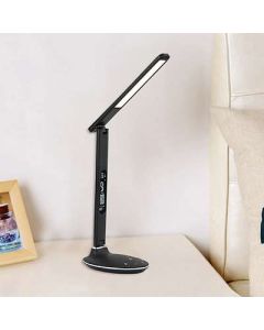 LED LÁMPA ASZTALI, DIGITÁLIS KIJEZŐVEL, SS213, FEKETE