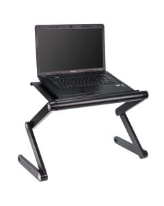 LAPTOP TARTÓ ÁLLVÁNY, X1, FEKETE