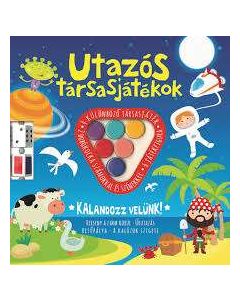 KÖNYV UTAZÓ TÁRSASJÁTÉKOK, KALANDOZZ VELÜNK