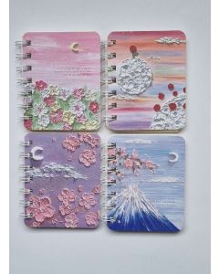 SPIRÁL NOTESZ VONALAS, A/7, SAKURA