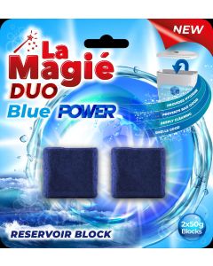 WC TARTÁLY ILLATOSÍTÓ TABLETTA LA MAGIÉ, 2X50 GR, KÉK ÓCEÁN