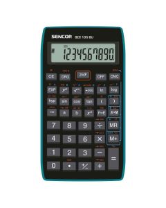 SZÁMOLÓGÉP, SENCOR, SEC 105BU, 56 MATEMATIKAI MŰVELETEK, 8+2 DIGITES
