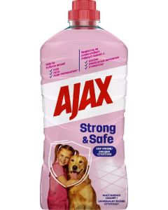 TISZTÍTÓSZER, AJAX, 1 L, STRONG & SAFE ANTIBAKTERIÁLIS