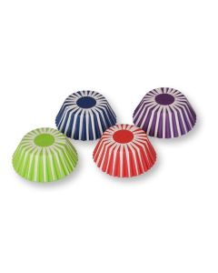 MUFFIN PAPÍR, CSÍKOS, 100 DB/CSOMAG