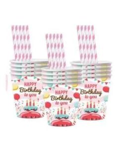PARTI POHÁR, 2,7 DL, 10DB/CSOM, HAPPY BRITHDAY
