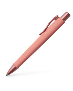 GOLYÓSTOLL FABER CASTELL, XB KORALLPIROS, KÉK ÍRÁS