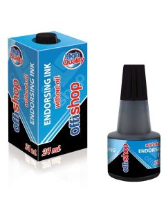 BÉLYEGZŐFESTÉK OFFISHOP, 24 ML, OF031, FEKETE