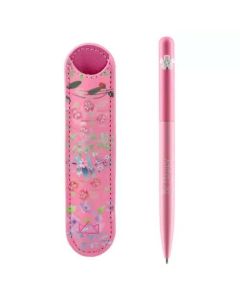 GOLYÓSTOLL BURGEON, ECO BŐR TOKKAL, 1,0 MM PINK 412216, KÉK ÍRÁS