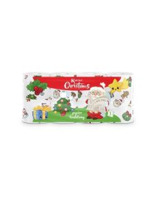 TOALETTPAPÍR KARTIKA CHRISTMAS, 8 TEKERCSES, 3 RÉTEGŰ