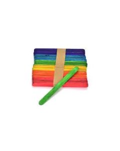 SPATULA, FA, 11,2X1 CM/50 DB/ CSOM, SZÍNES