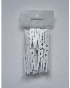 CSIPESZ, 4,5X0,3 CM, 25 DB/CSOM, FEHÉR