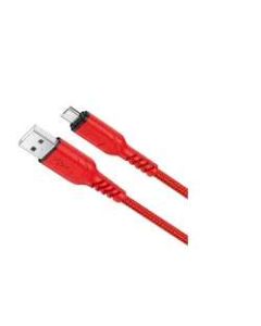 TÖLTŐKÁBEL HOCO VICTIRY, X59 MICRO USB, 1 M 2,4A, PIROS