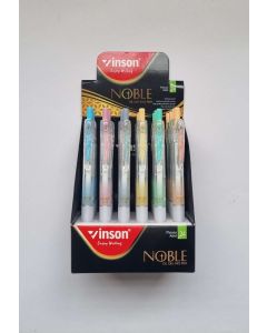 ZSELÉS TOLL NOBLE, ÁTLÁTSZÓ/PASZTEL, 0,5 MM
