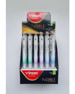 ZSELÉS TOLL NOBLE, FEHÉR/PASZTEL, 0,5 MM