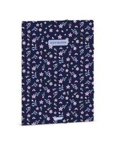 GUMIS MAPPA A/4, NAVY BLOOM