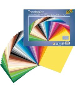 SZÍNES MÁSOLÓPAPÍR FOLIA, 25X35 130GR, 50 ÍV/CSOMAG (NEM BONTHATÓ), KÜLÖNBÖZŐ SZÍNŰ
