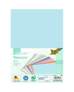 MÁSOLÓ PAPÍR FOLIA, A/4 130 GR, 100 ÍV/CSOMAG (NEM BONTHATÓ), PASZTELL SZÍNŰ