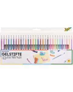 ZSELÉSTOLL KÉSZLET 30 DB-OS, METÁL ÉS PASZTELL SUPER SELECTION