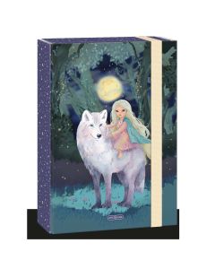 FÜZETBOX A/4, NORTHERN LIGHTS