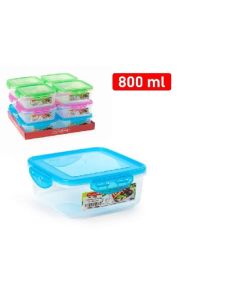 ÉTELTÁROLÓ DOBOZ, PATENTOS FEDÉLEL, 800 ML 115665