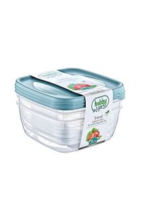 ÉTELTARTÓ SZETT HOBBY, 3X0,9 L, 021039
