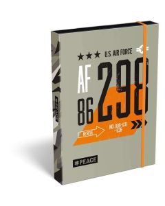 FÜZETBOX A/5, PEACE AIR