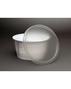 GULYÁS TÁL, 10 DB/CSOMAG + TETŐ, 750 ML, FEHÉR