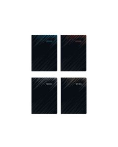 FÜZET A/5, VONALAS, DARK, 96 LAPOS