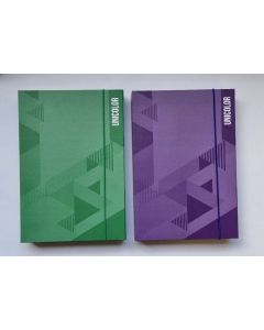 FÜZETBOX A/4, UNICOLOR