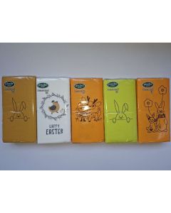 SZALVÉTA TREND PLUS, 2 RÉTEGŰ HÚSVÉTI    1/8-OS, 38x28 CM 15 DB/CSOM