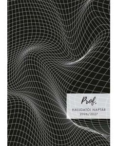 HALLGATÓI NAPTÁR+PAPERMATE TOLL, 2026-2027, A/5, BLACK