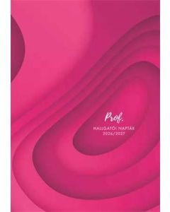 HALLGATÓI NAPTÁR+PAPERMATE TOLL, 2026-2027, A/6, PINK