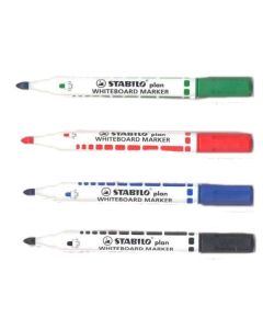 TÁBLAFILC STABILO, PLAN, GÖMBÖLYŰ HEGYŰ, PIROS
