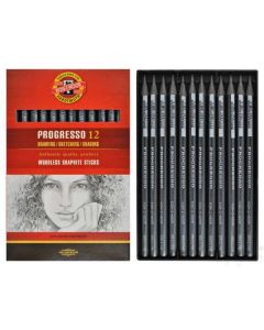 CERUZA KOH-I-NOOR 8911 4B PROGRESSO 12DB/DOB.