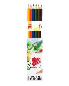 SZÍNES CERUZA KOH-I-NOOR 6 DB-OS SÜNI 3581/6