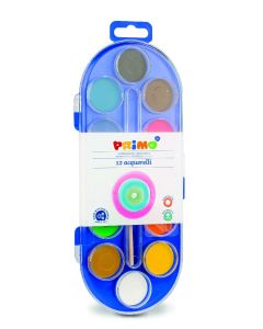 VÍZFESTÉK PRIMO, 12 DB-OS, 30MM
