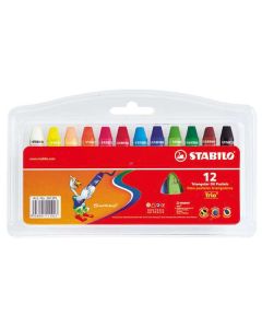 OLAJPASZTELL STABILO, TRIO, 12 DB-OS