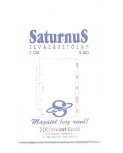 SATURNUS BETÉT S330 ELVÁLASZTÓLAP PÓTLAP, CHAMOAR, 21SS330-CHA
