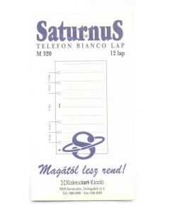 SATURNUS BETÉT M320 CHAM TELEFON BIANCO