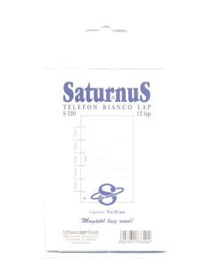 SATURNUS BETÉT S320-F TELEFON REGISZTER BIANCO