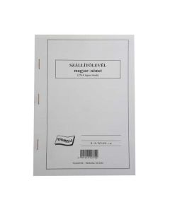B.10-78/V/4/N NÉMET-MAGYAR SZÁLLÍTÓLEVÉL, A/5, ÁLLÓ, 25*4 LAPOS