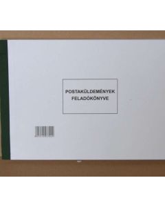 C.7976-11 POSTAKÖNYV, A4 FEKVŐ, 50 LAPOS