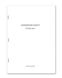 D.E.950 GONDOZÁSI NAPLÓ