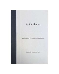 E.2279 K.GK.JAVITÁSI KÖNYV