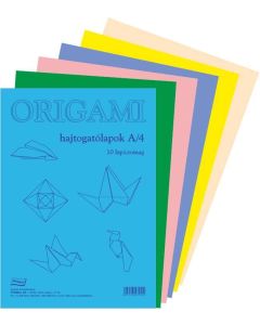 ORIGAMI HAJTOGATÓLAPOK A/4 20 LAP/CSOMAG